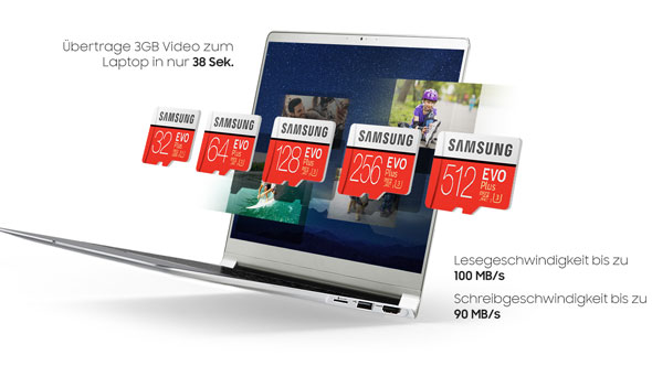 Samsung EVO Plus Highspeed