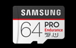 Samsung pro endurance 64 GB