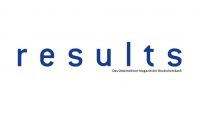Logo results Kundenmagazin Deutsche Bank