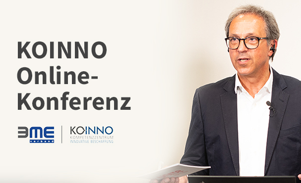 Siegfried Hakelberg bei der KOINNO Online-Konferenz